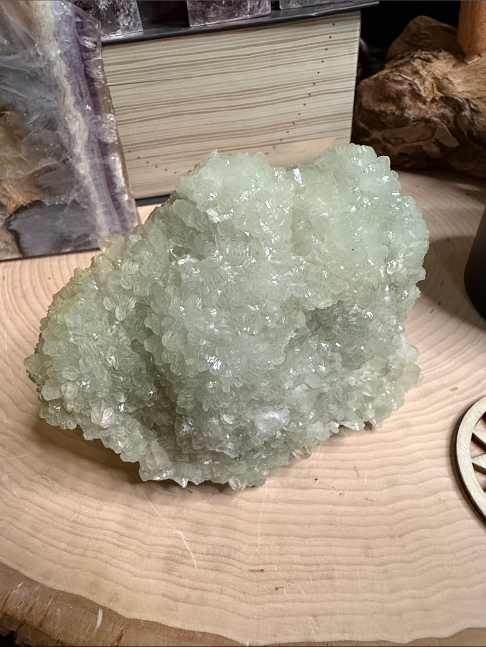 Prehnite specimen from Morocco